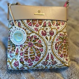 Linen Crossbody Purse